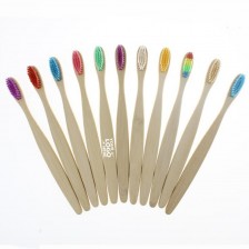 Disposable Natural Wood Toothbrush